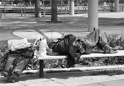 Homeless : Street Life : New York : Personal Photo Projects : Photos : Richard Moore : Photographer